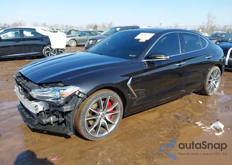 2020 Genesis G70 3.3T Prestige Awd/3.3T Sport Awd из США, поврежденный, VIN KMTG54LE8LU045023